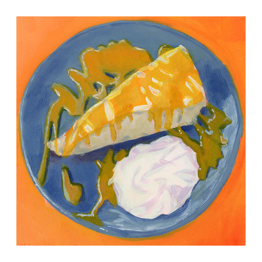 #5 - Cake w/ Mango Sauce Mini