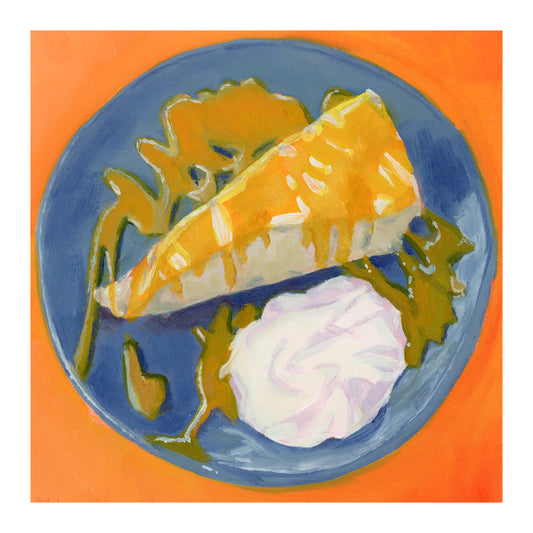 #5 - Cake w/ Mango Sauce